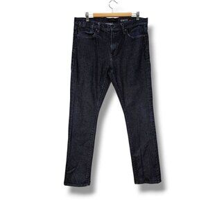 John Varvatos Men’s Med Wash Bowery Slim Straight 5 Pocket Denim 36x33 in